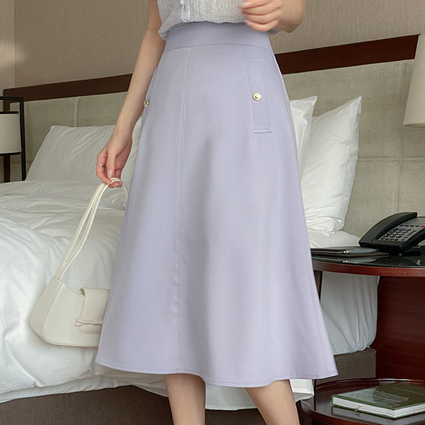 Flared Pocket Skirt