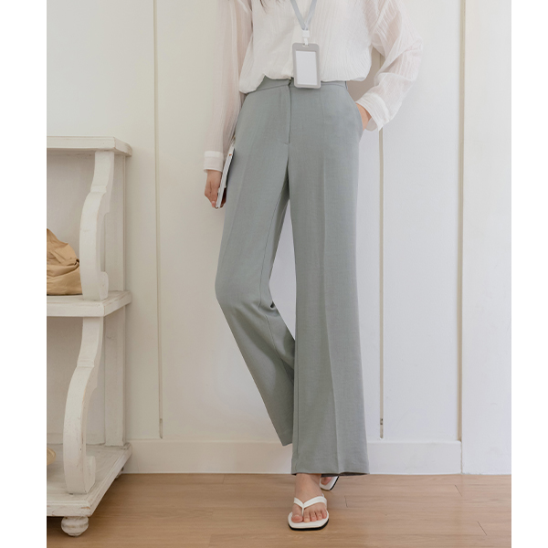 Summer The Back Banding Cover Fit Slacks