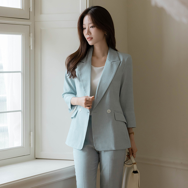 Summer Sleeves Slit Set-up Jacket