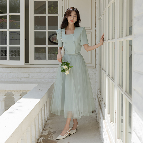 Tulle Set-up Skirt