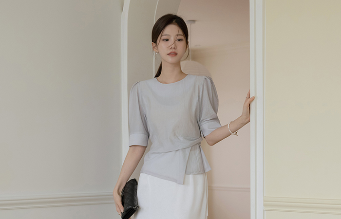 Soft String Blouse