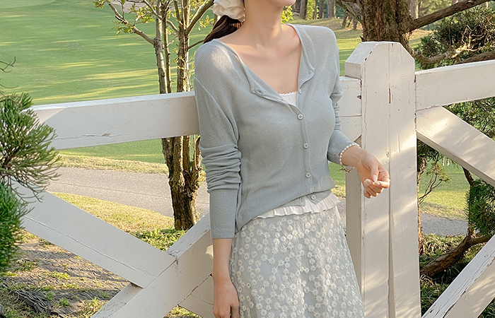 Daily Cool Summer Linen Cardigan