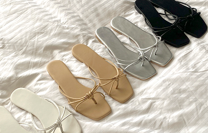 Flat Strap Summer Slippers