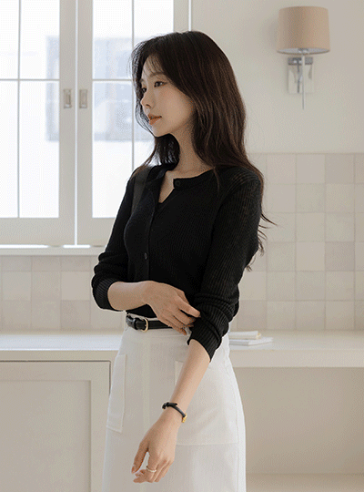 Leaf Summer Daily Raund neck Cardigan
