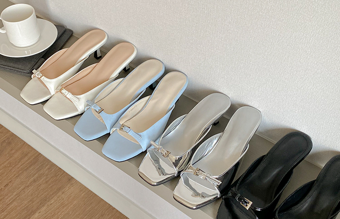 Cool Summer Buckle Heels