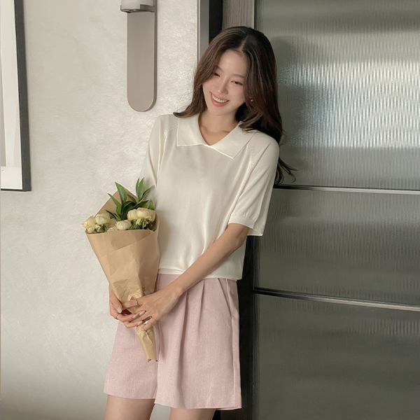 Polo Short-sleeve Summer Knit
