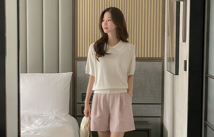 Polo Short-sleeve Summer Knit
