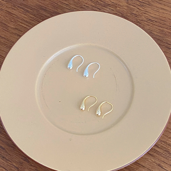 Simple Slim Water drop Earring