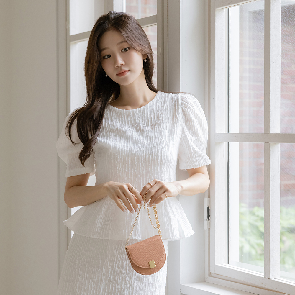 Fresh Peplum Set-up Blouse