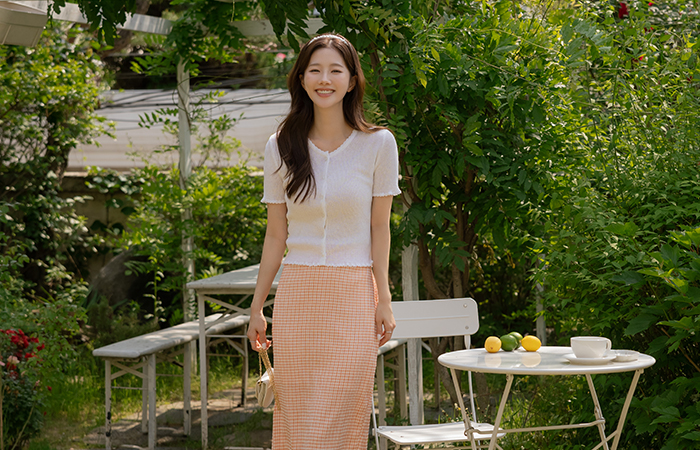 Point Summer Short-sleeve Cardigan