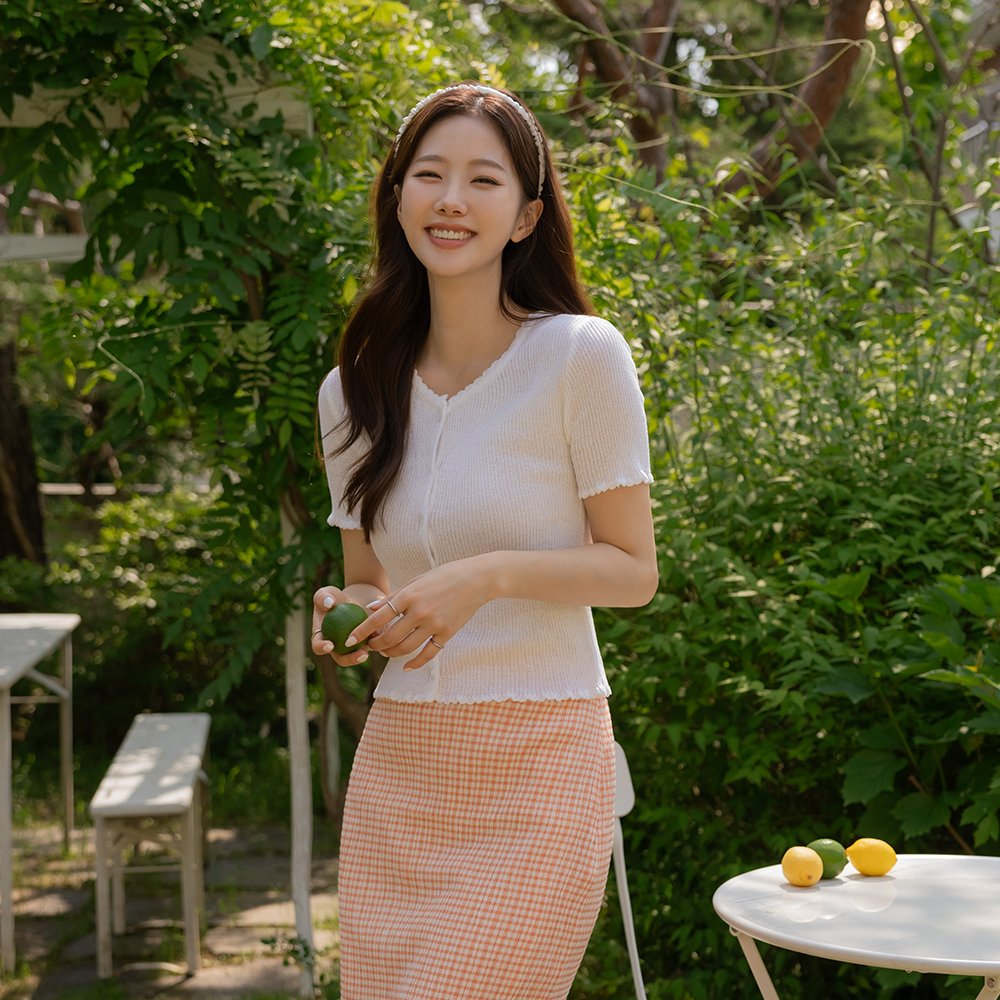 Point Summer Short-sleeve Cardigan