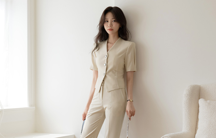 Shine Formal Slim Line Set-up Jacket