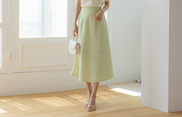 Summer Tweed Mermaid Skirt