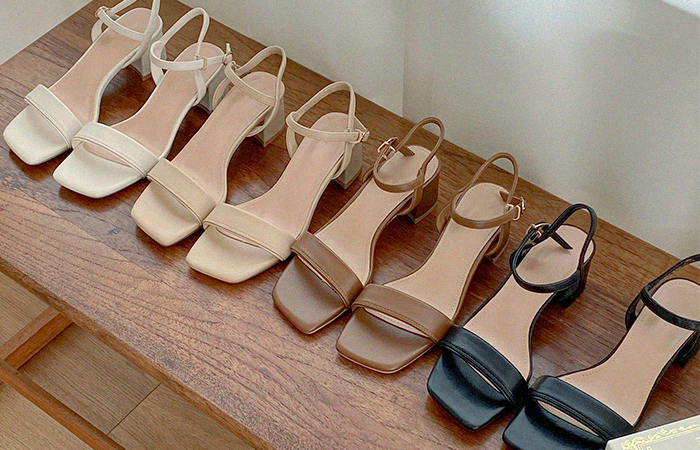 Modern Open Sandal Heel