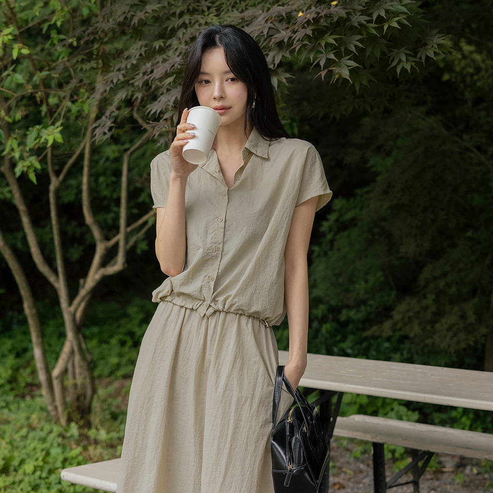 ODE String Shirt&Skirt SET