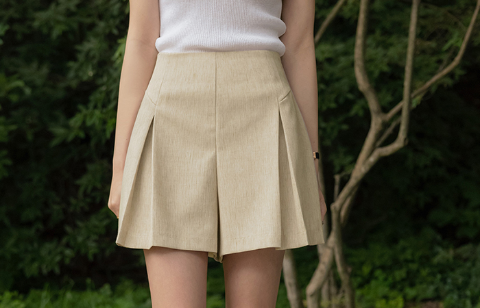 Chloe Linen The Back Banding Summer Harp Pants