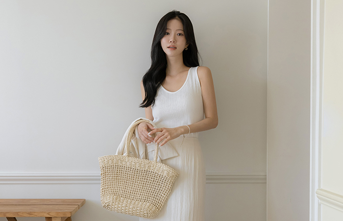 VNeck Corduroy Sleeveless shirts T-shirt