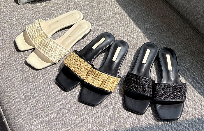 Summer Mood Square Slippers