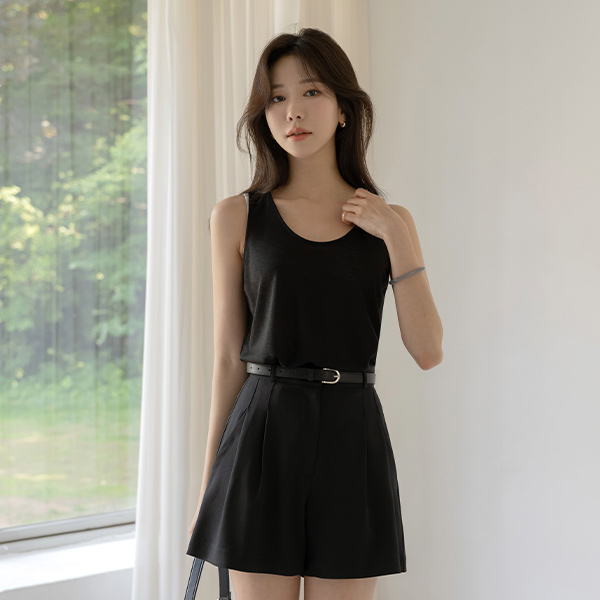 Nature Tencel Cool Sleeveless shirts T-shirt