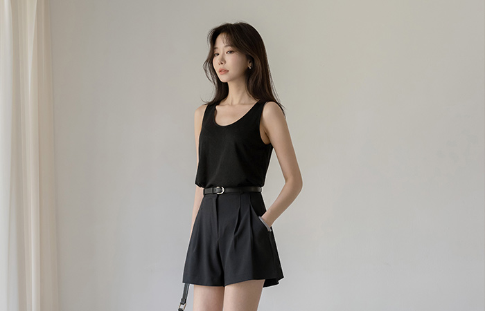 Nature Tencel Cool Sleeveless shirts T-shirt
