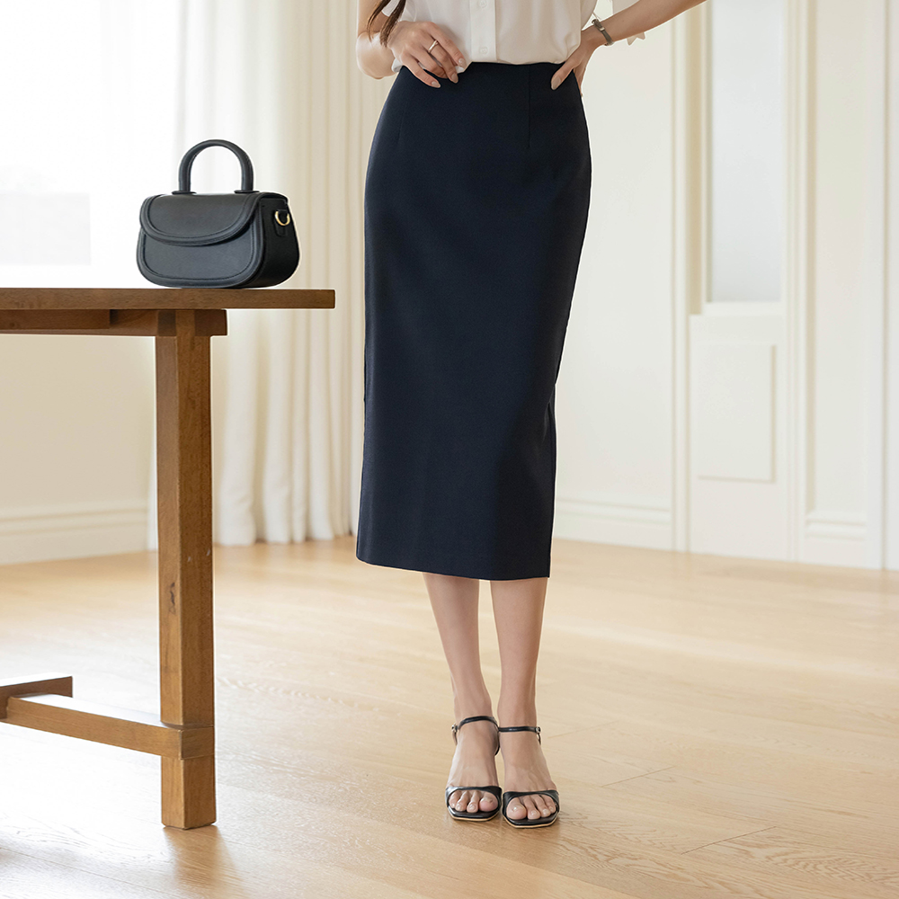 Audrey Summer Tweed H-line Set-up Skirt