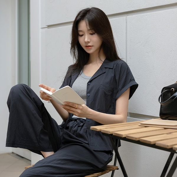 nylon Polo Set-up Shirt