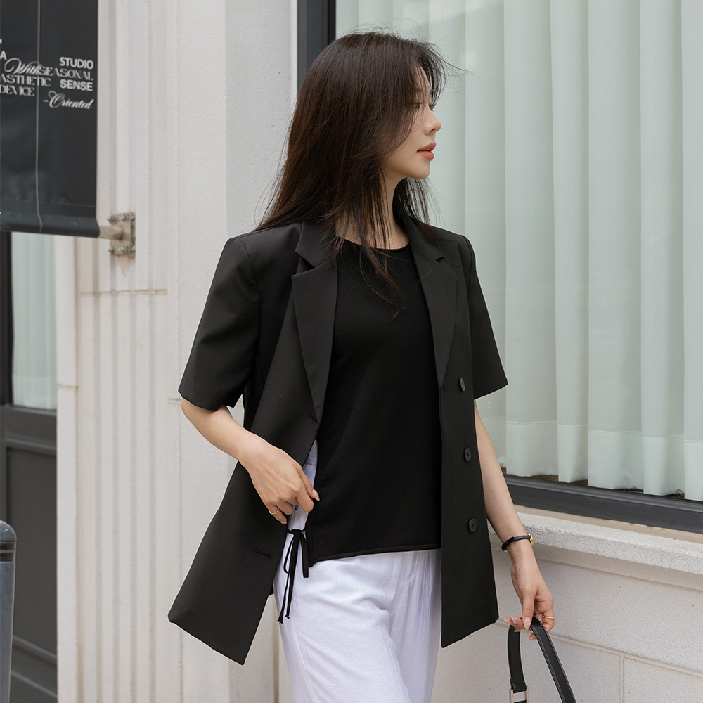 High qulity Polo loose fit Span Jacket(+Belt)