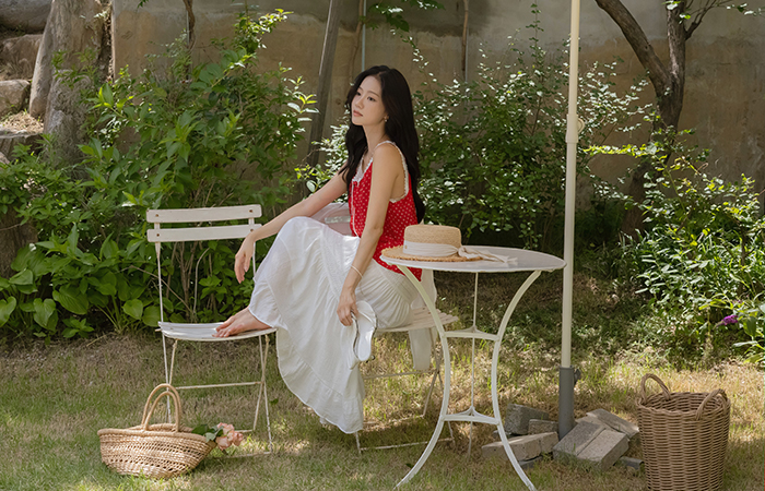 Picnic Lace Cancan Banding Skirt