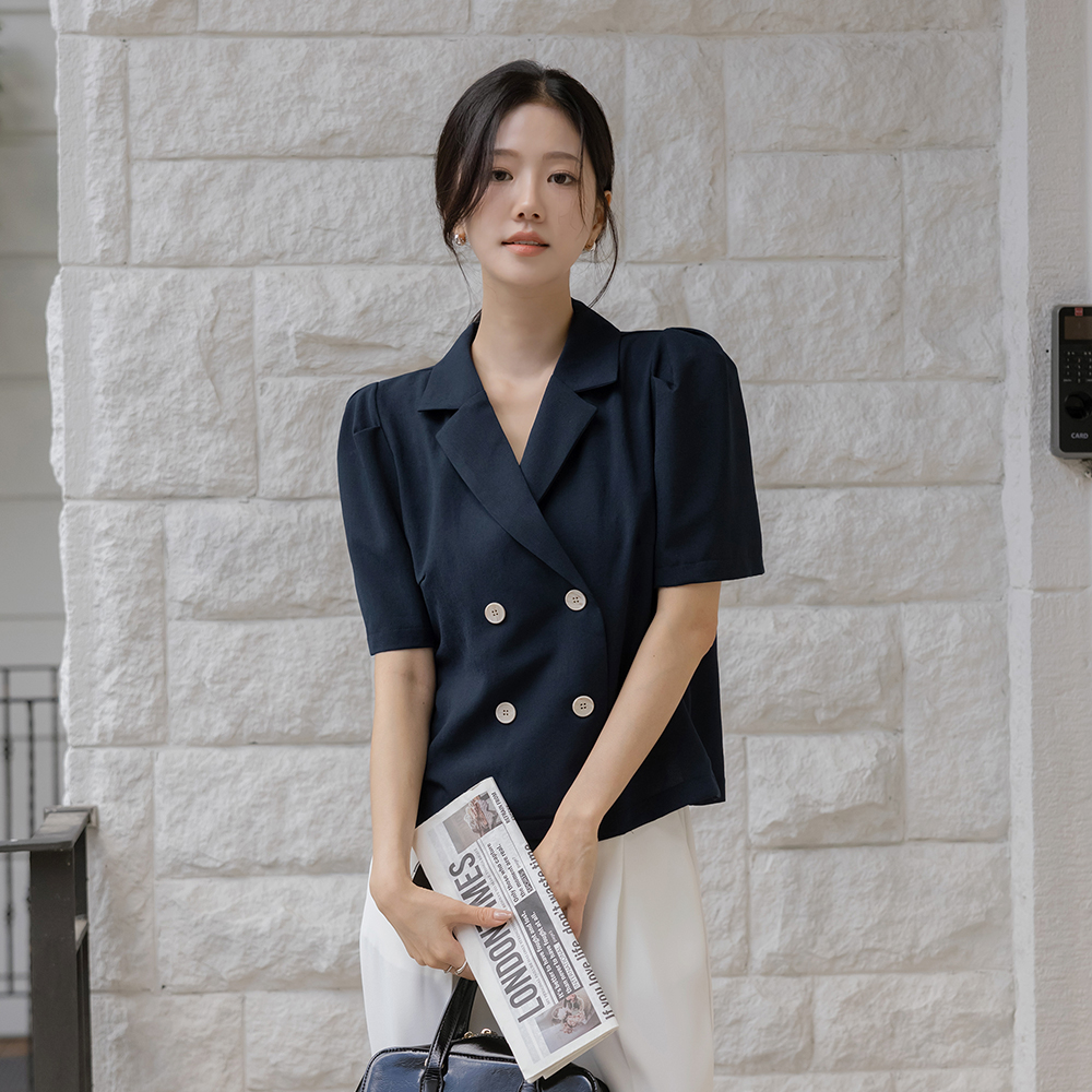 Cool Air Double Button Jacket