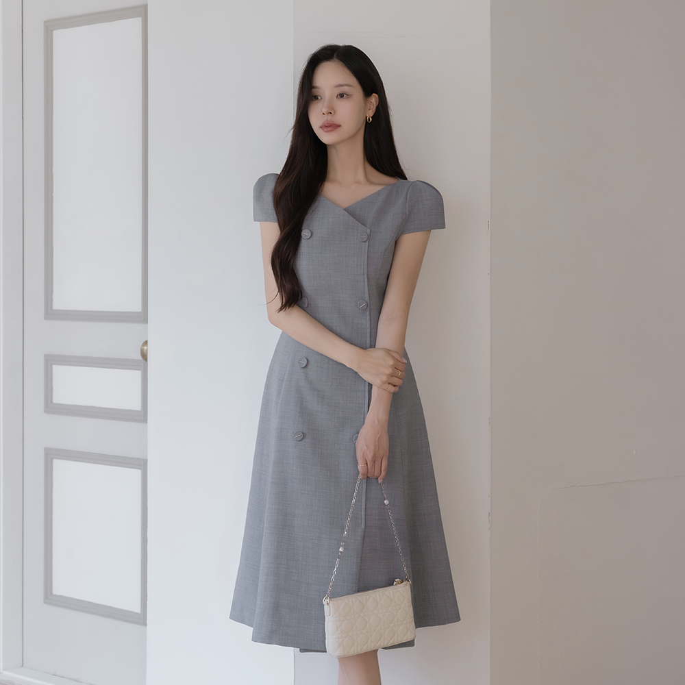 Sera Feminine Puff A-line Dress