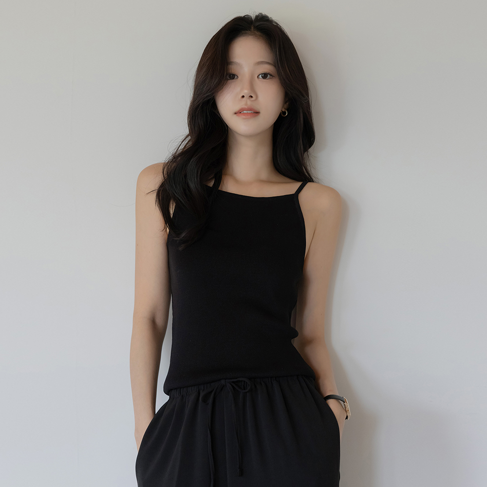 Basic Summer Sleeveless shirts Knit