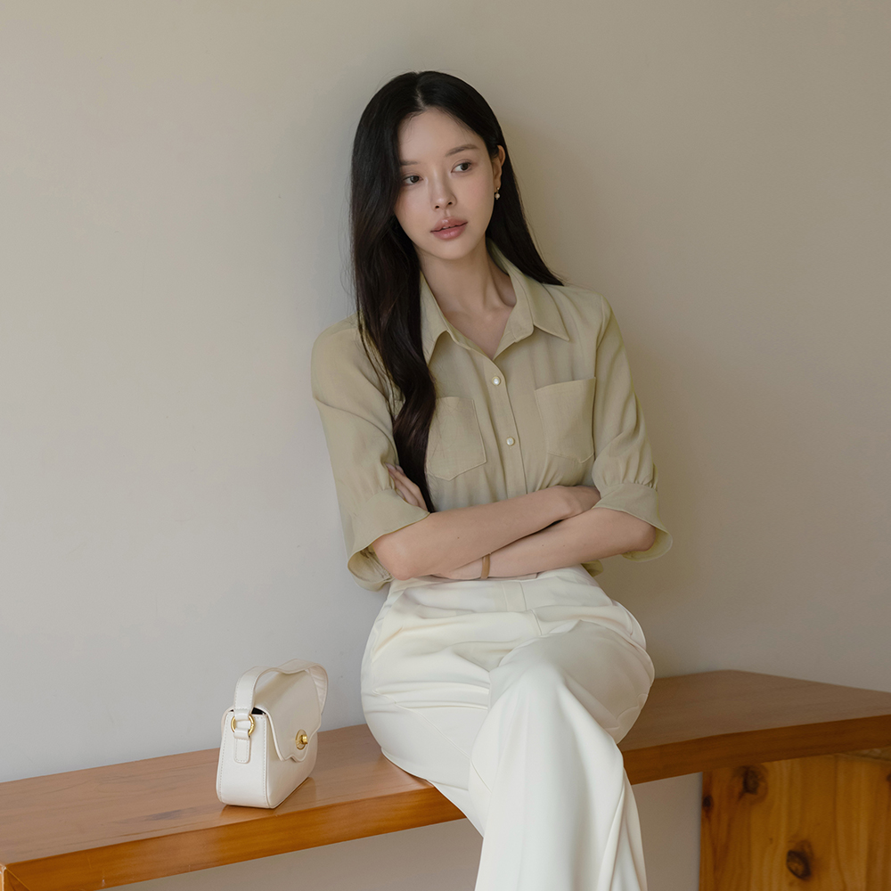 Polo Two-Pocket Blouse