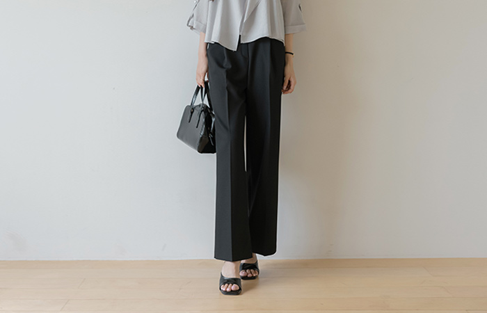 히어로 The Back Banding Slim Fit Slacks