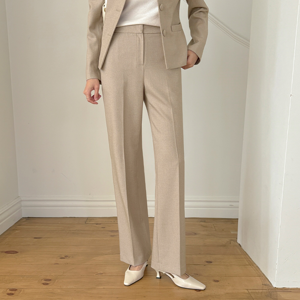 Semi- Boot-Cut Autumn Set-up Slacks