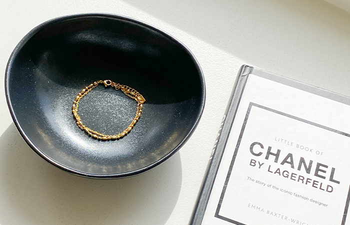 Gold Chain layered bracelet