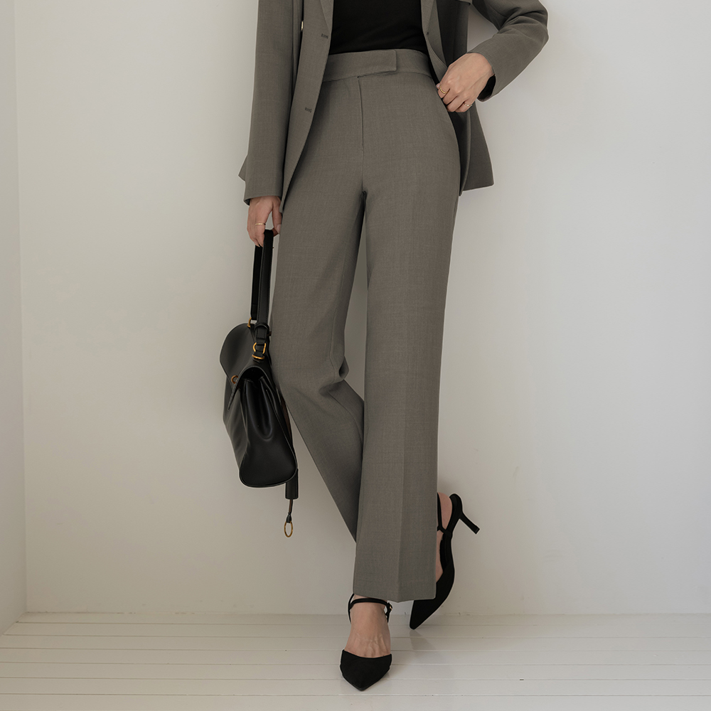 Jane Modern Slim Fit Set-up Slacks