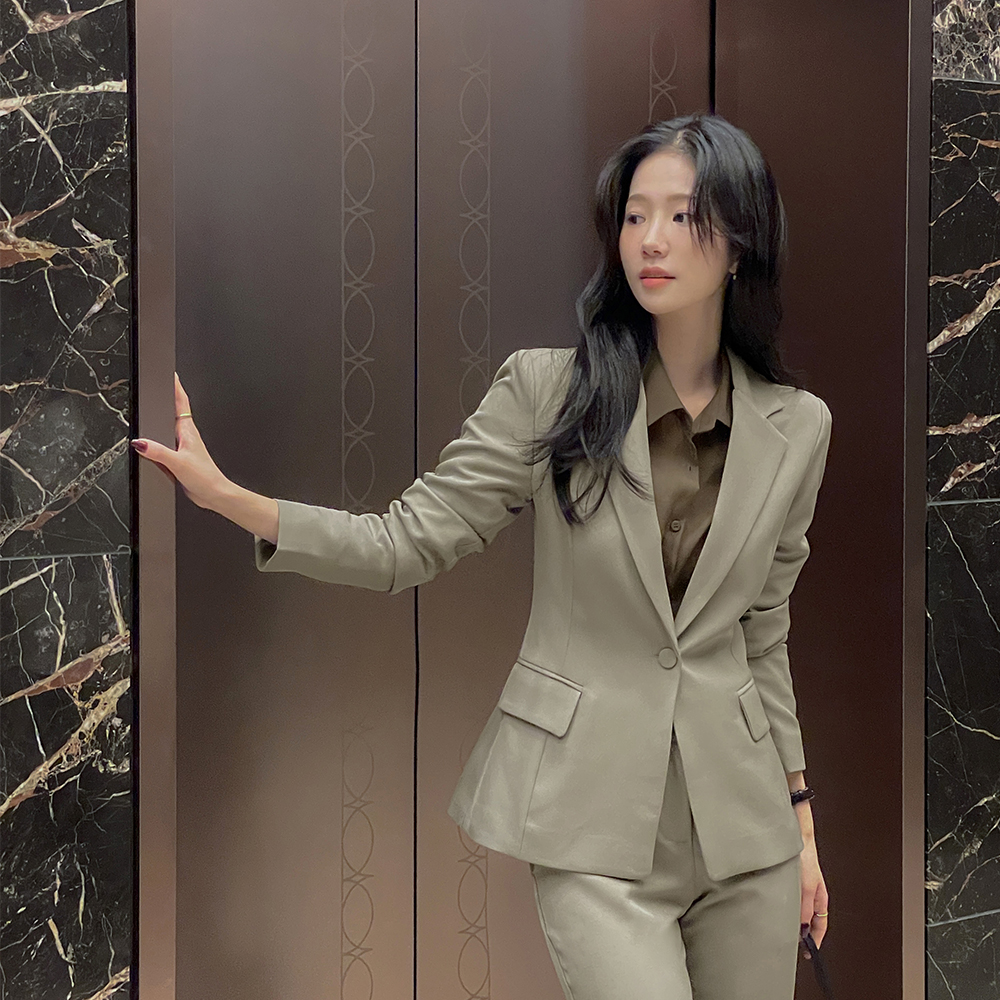 ODE Classic One-Button Set-up Jacket