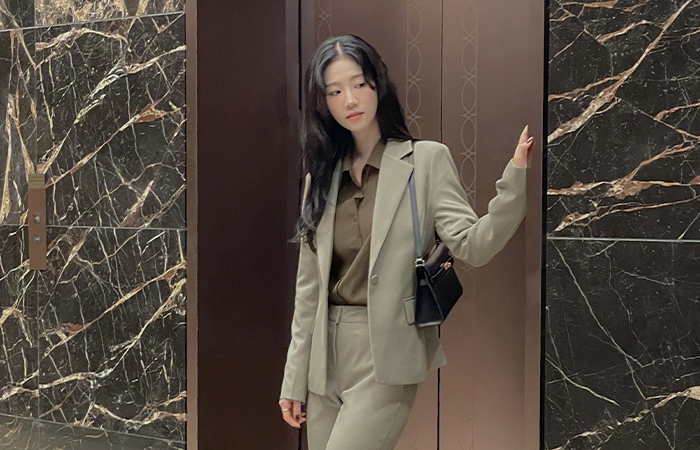 ODE Classic One-Button Set-up Jacket