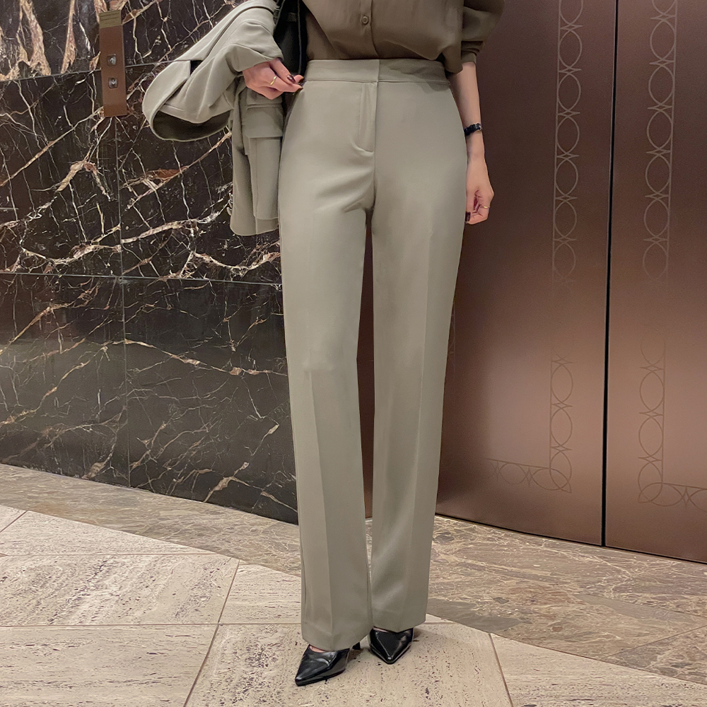 ODE Classic Slim Fit Set-up Slacks