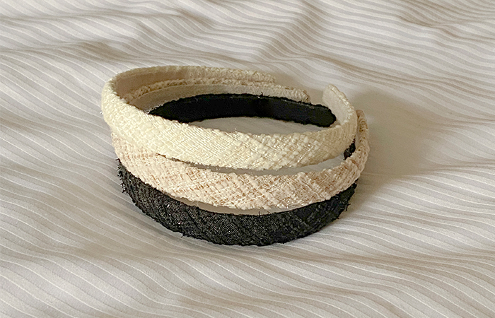 Romantic Check Twinkle HairBand