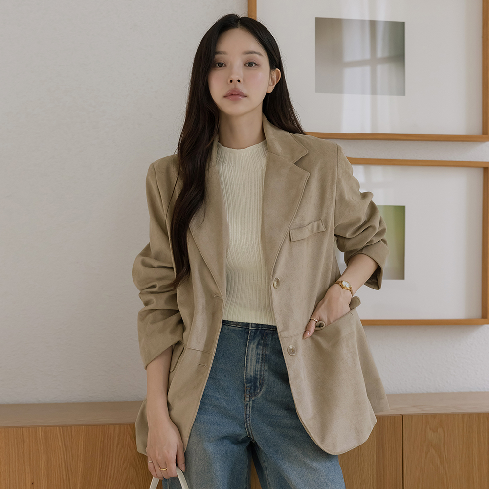 Boheme Polo 커버핏 Suede Jacket