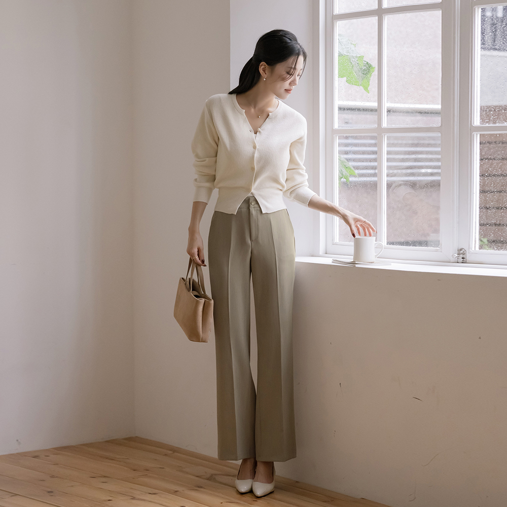 Grace Back Banding 커버핏 Slacks