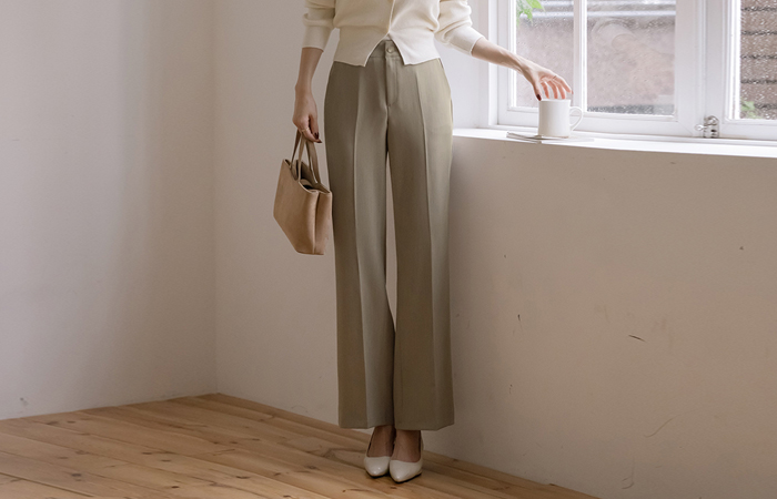 Grace Back Banding 커버핏 Slacks