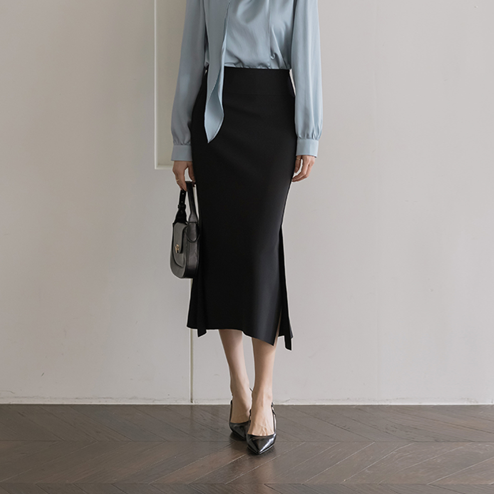 Cheese Span 양슬릿 Mermaid Skirt(fall)