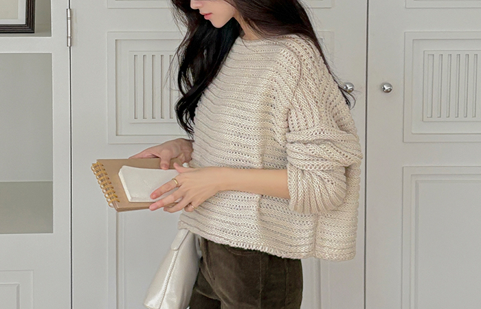 Knit Woven Pretty fit Knit