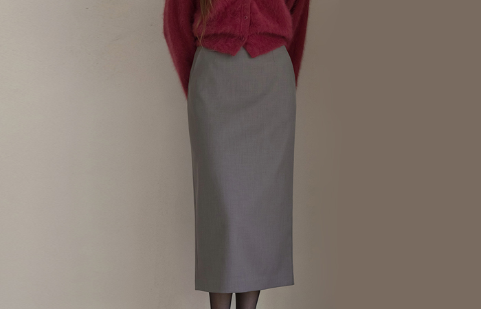 ODE Slit Long Skirt
