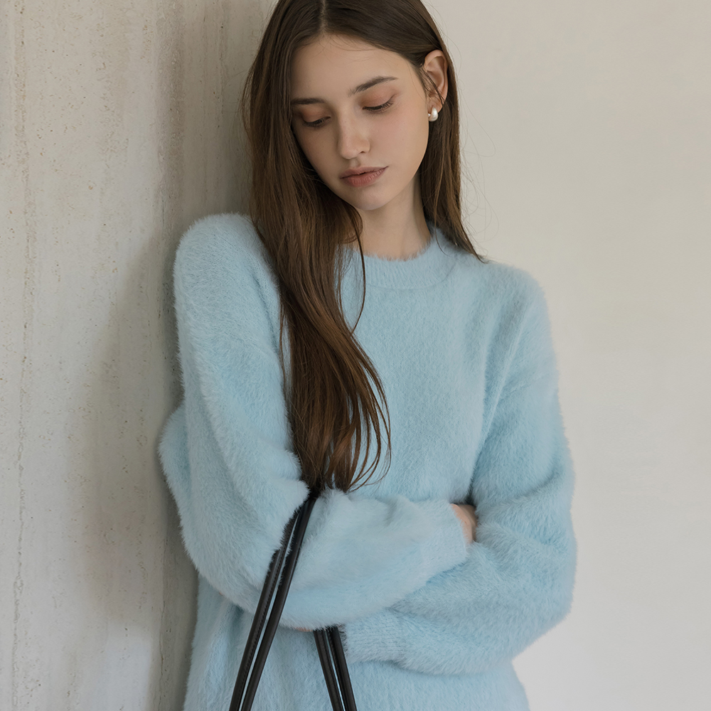 Soft Eco Mink Fur Knit