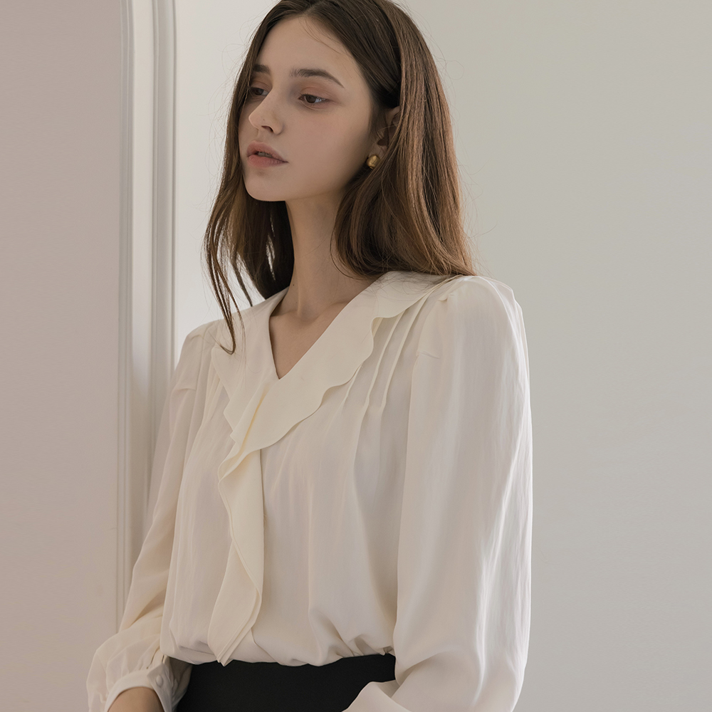 Feminine Ruffle Blouse
