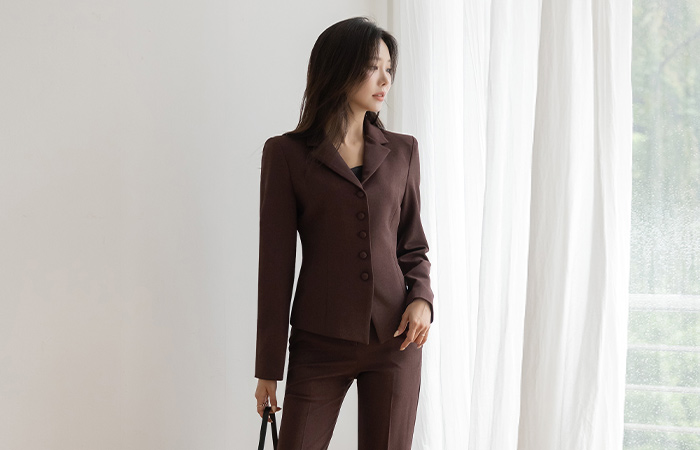 Classic Polo Set-up Jacket(+Belt)