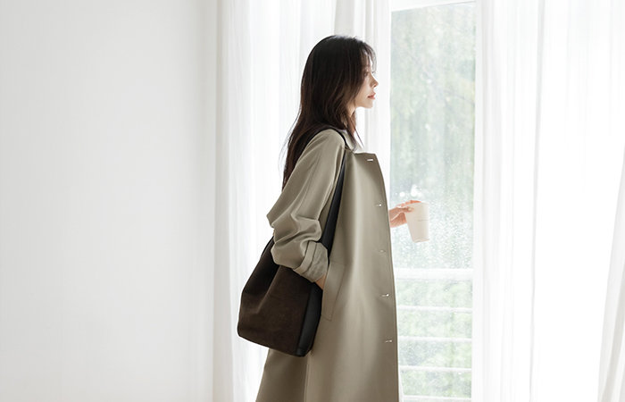 London Basic Trench Long Coat(+Belt)